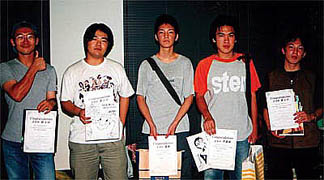 5位入賞者