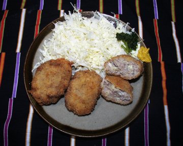キャベツメンチ
