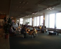 キャロットタワー展望ロビー