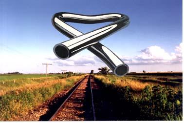 tubular bells above the railroad of Iowa