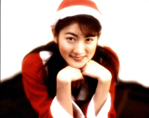神崎奈緒子さんのサンタ姿